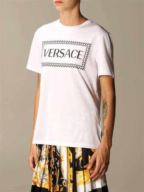 versace full sleeve shirt|plain white Versace shirt.